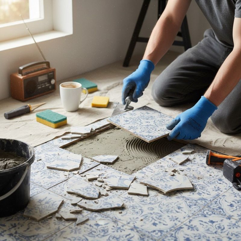 Local Broken Tile Replacement in Cornelius, NC
