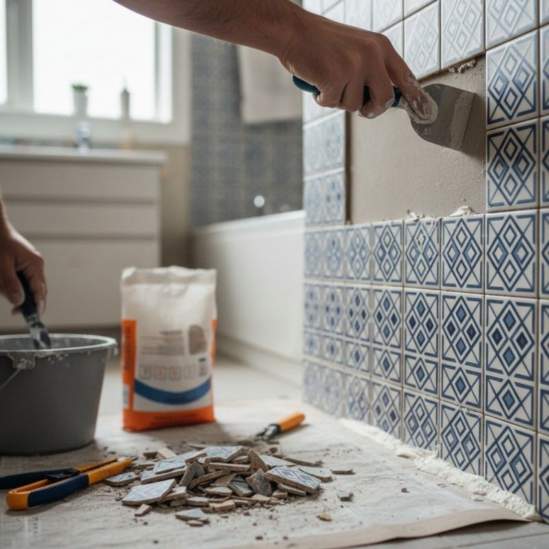 Local Broken Tile Replacement in Los Altos, CA