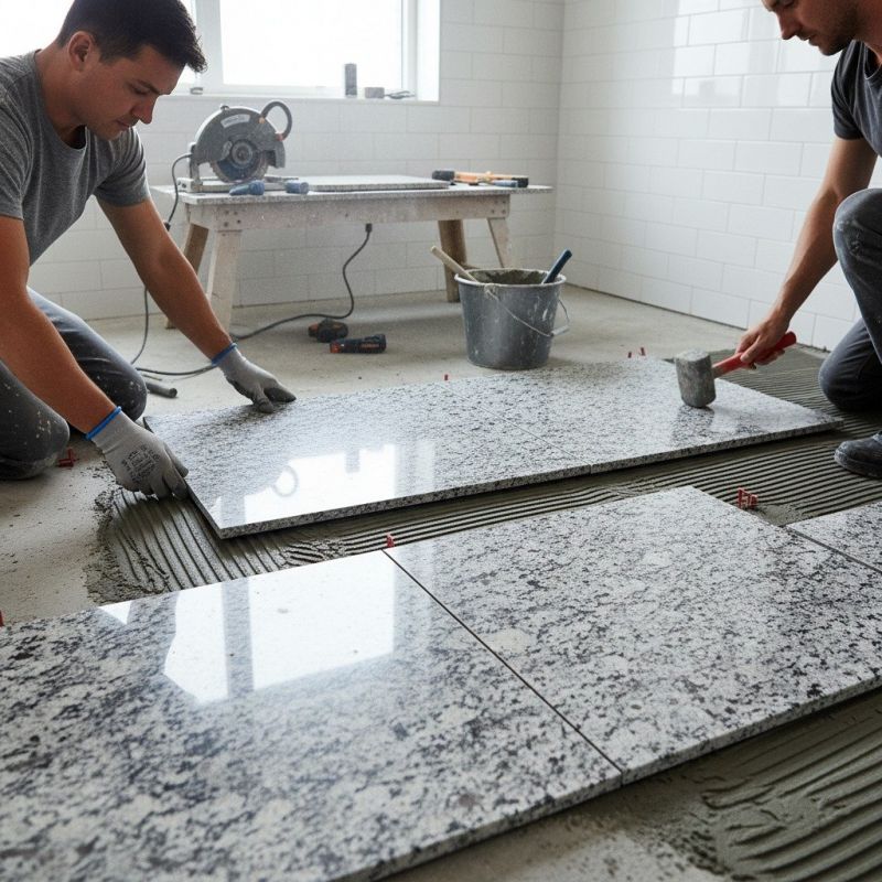 Local Granite Tile Installation in Rockford, MI
