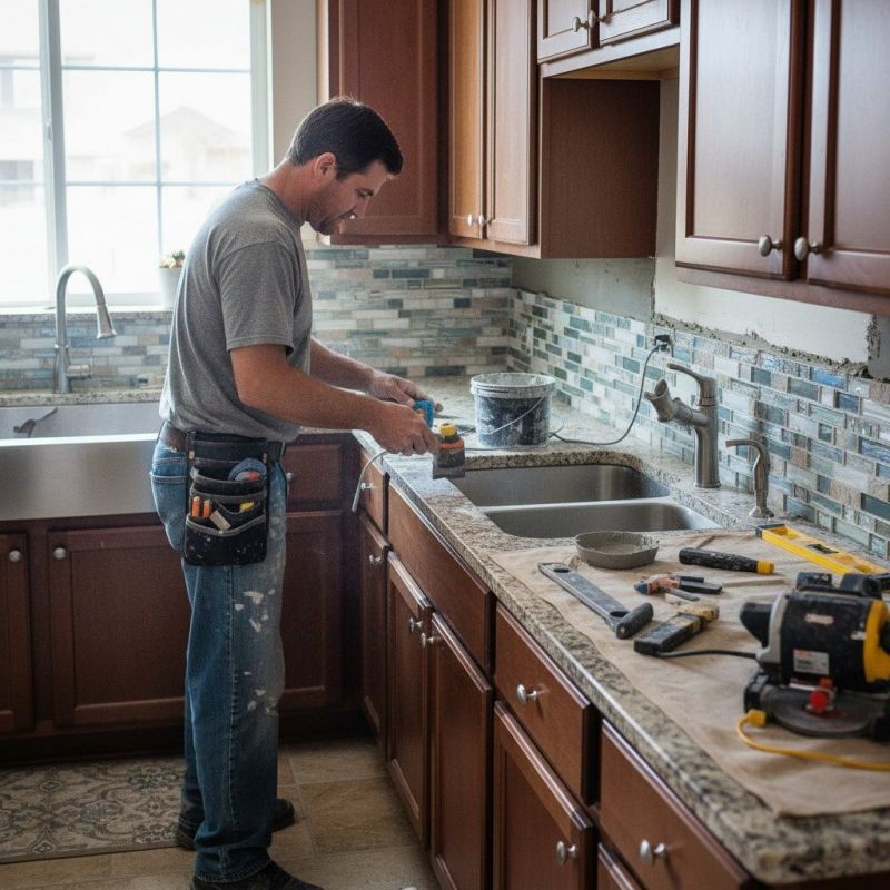 Local Kitchen Backsplash Service in Pleasant Prairie, WI