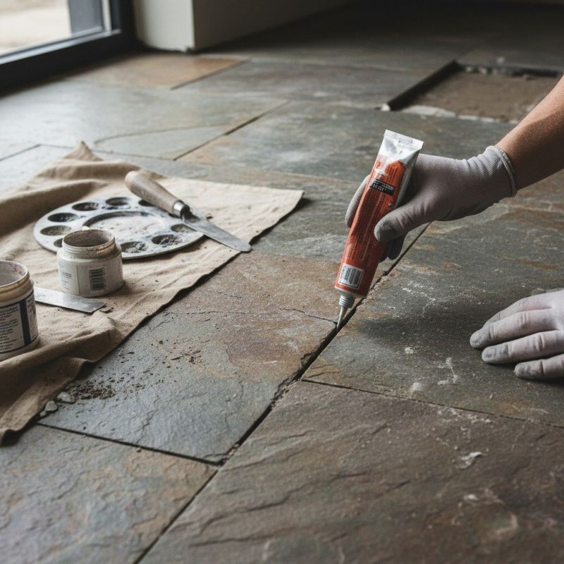 Local Slate Tile Floor Repair in Middletown, DE