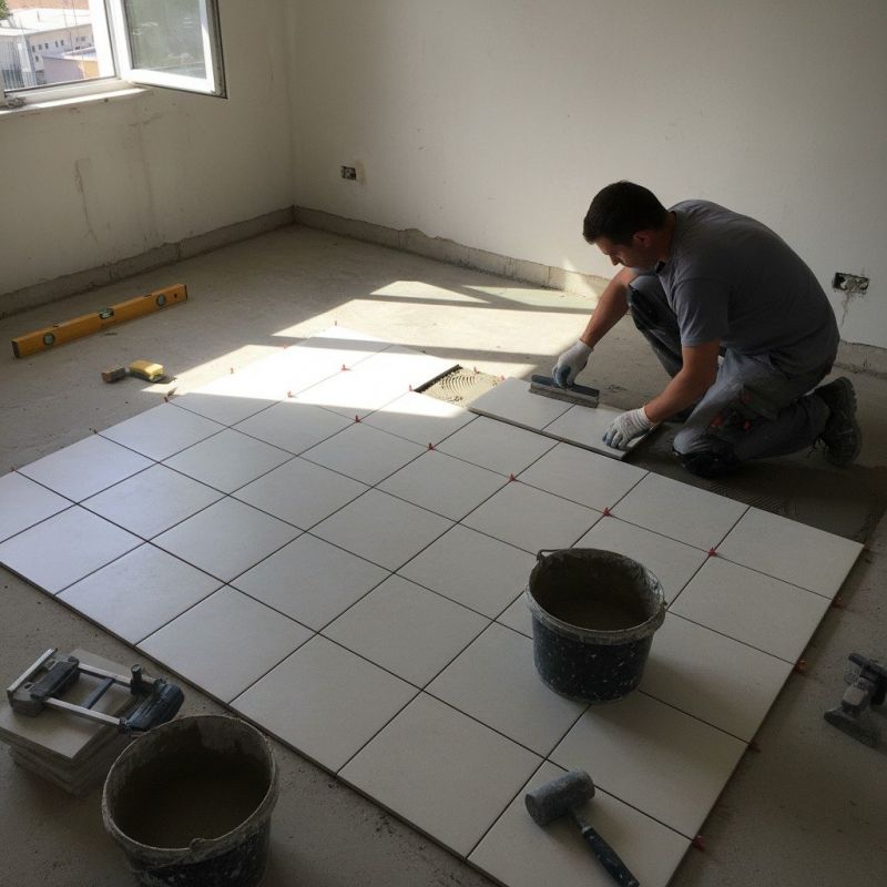 Tile Floor Installation
