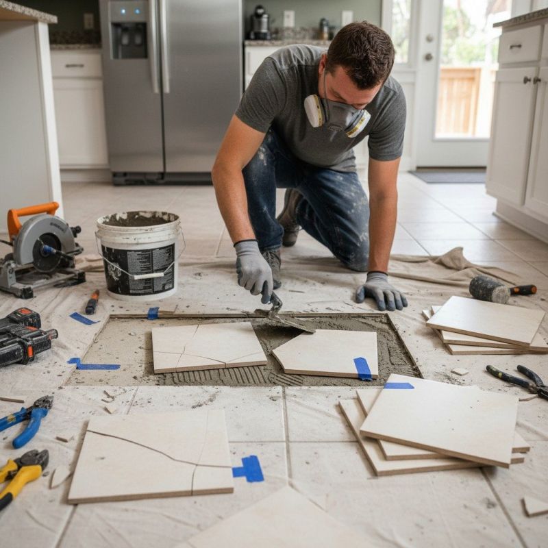 Local Tile Floor Repair in Statesville, NC